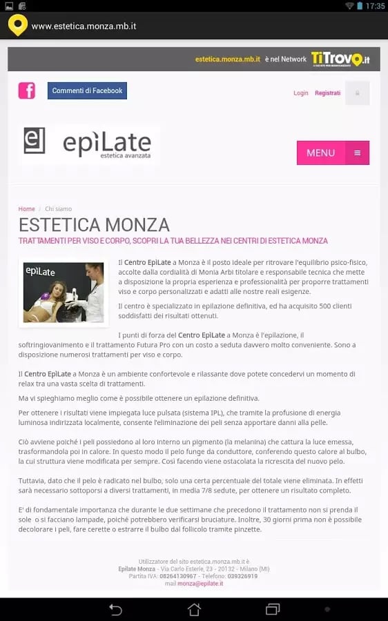 Estetica Monza MB截图3