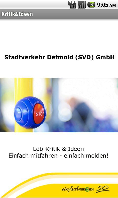 Lob-Kritik & Ideen SVD Detmold截图1