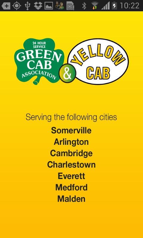 Green & Yellow Cab Somerville截图1