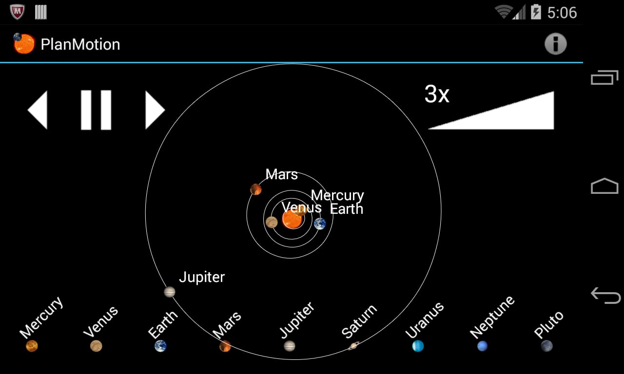 Planetary Motion截图1