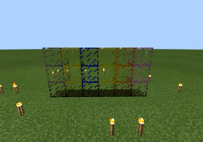 Colorful Glass MCPE Mod截图1