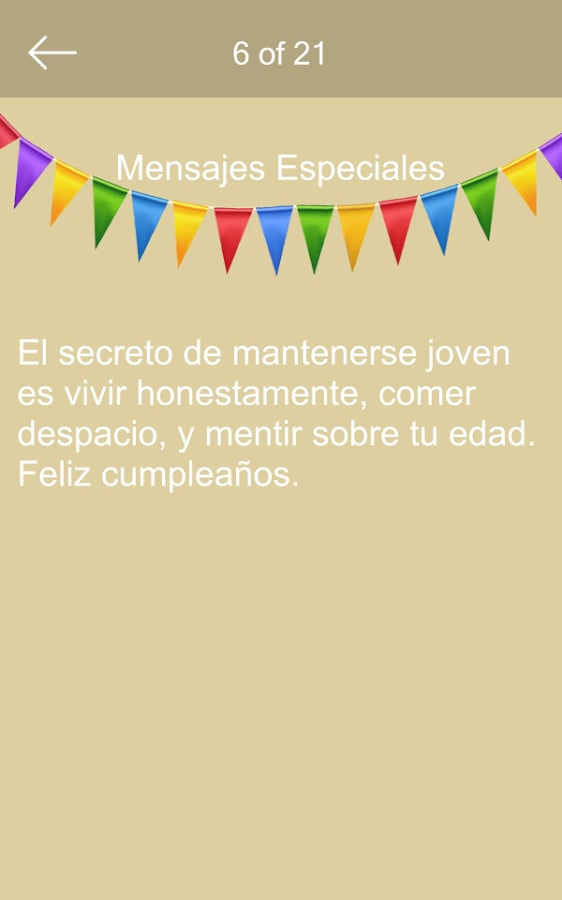 Mensajes de Cumplea&ntilde;os截图1