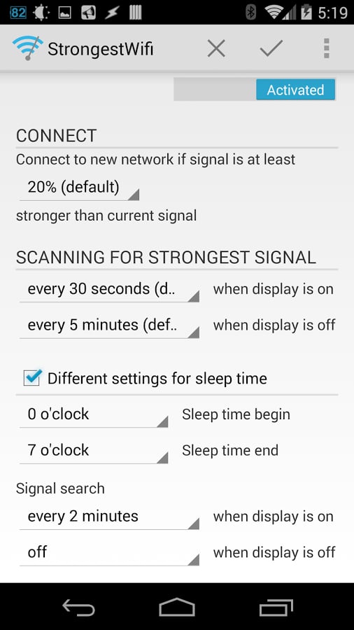 Smart WLAN Selector Tria...截图1