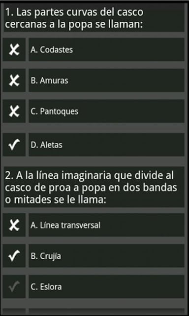 test PER examen oficial截图3