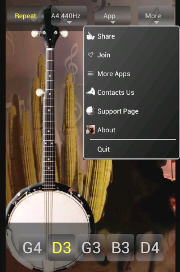 Banjo Tuner截图2