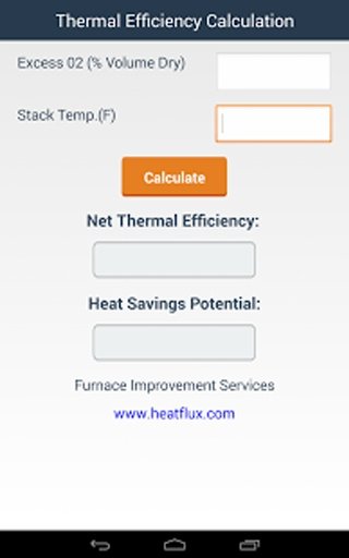 Thermal Efficiency Calculator截图1