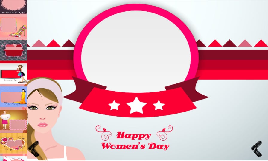 Women Day Frames 2015截图2