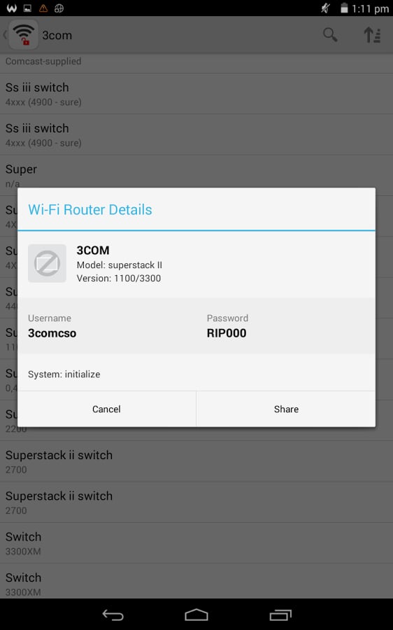 Offline Wi-Fi Router Pas...截图8