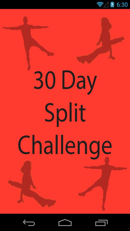 30 Day Splits Challenge截图2