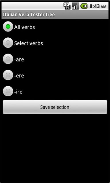 Italian Verb Tester FREE截图5