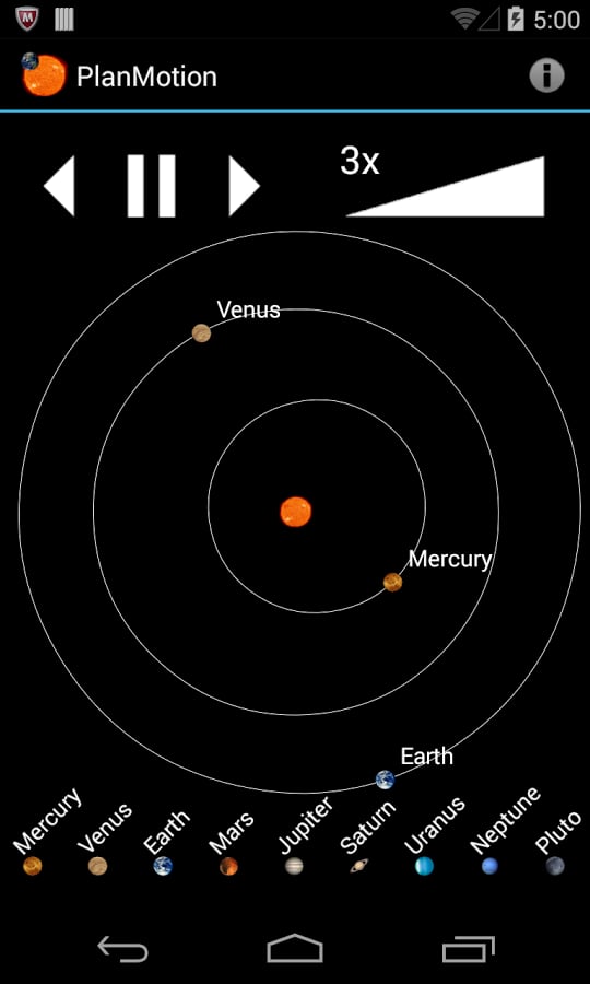 Planetary Motion截图4