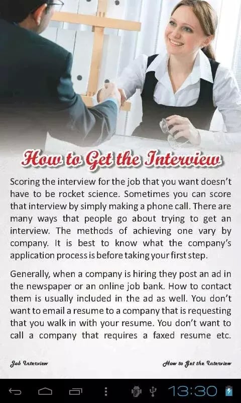 Job Interviews截图8