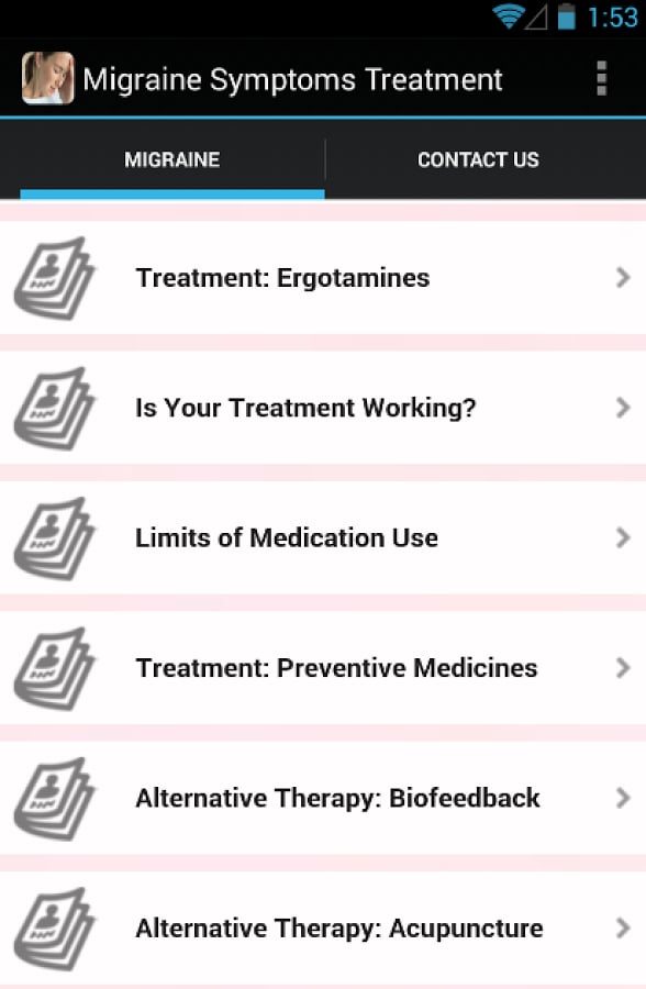 Migraine Symptoms Treatm...截图1