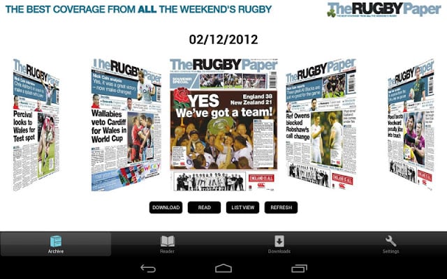 The Rugby Paper, Irish Edition截图6