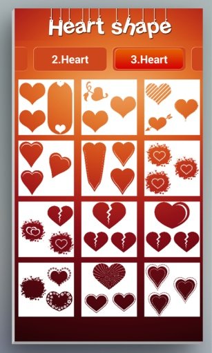 Heart Shape Collage截图5