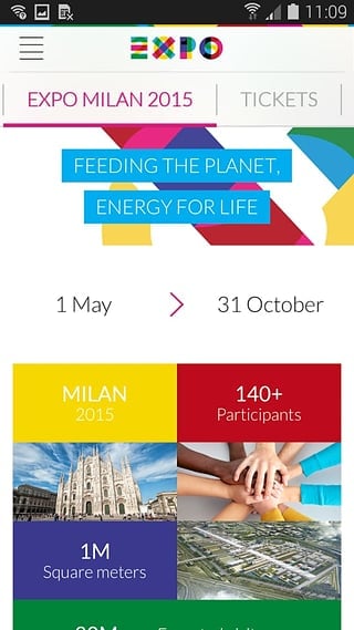 EXPO MILANO 2015 Official App截图6