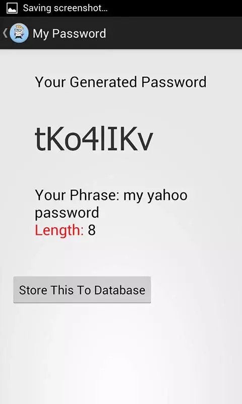 RPG password generator截图5