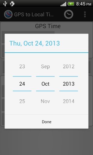 GPS to Local Time Convertor截图2
