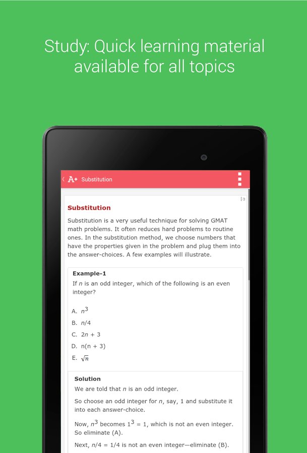 GMAT Exam Prep - FREE截图1