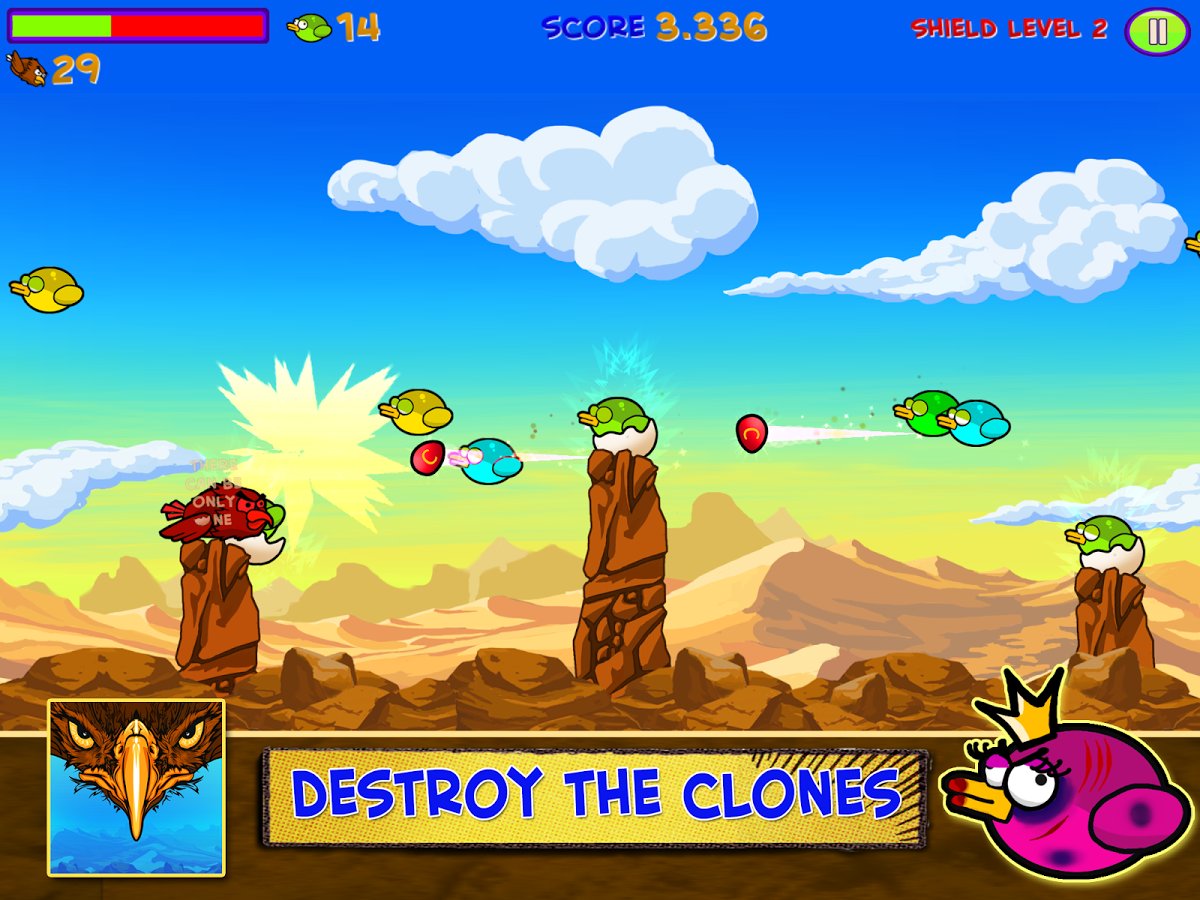 Eagle vs Clones - Fight or Die截图3