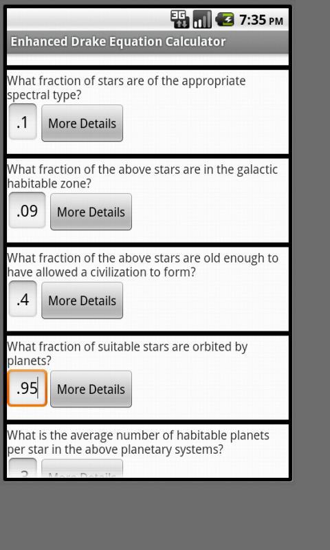 Enhanced Drake Equation截图2