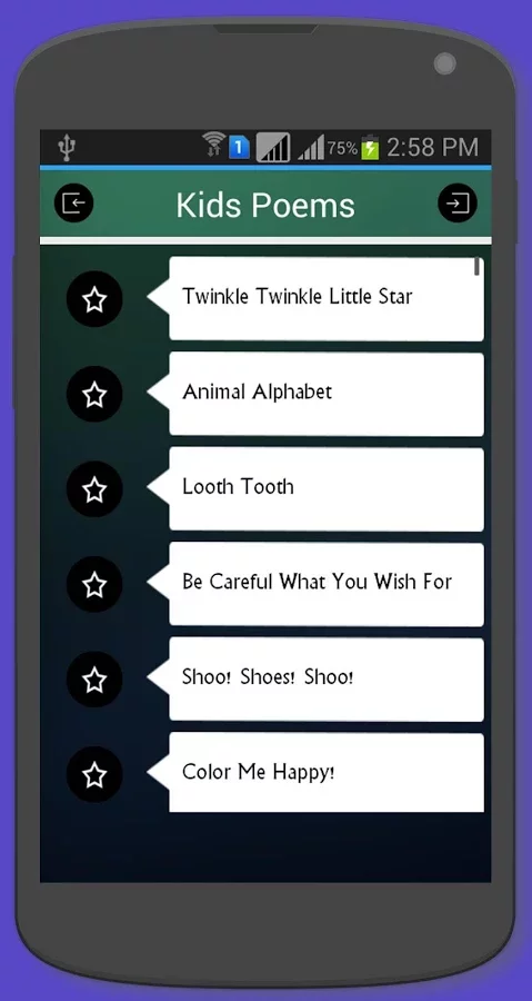 Kids Poems截图2