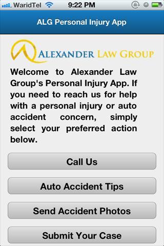 ALG Personal Injury App截图1