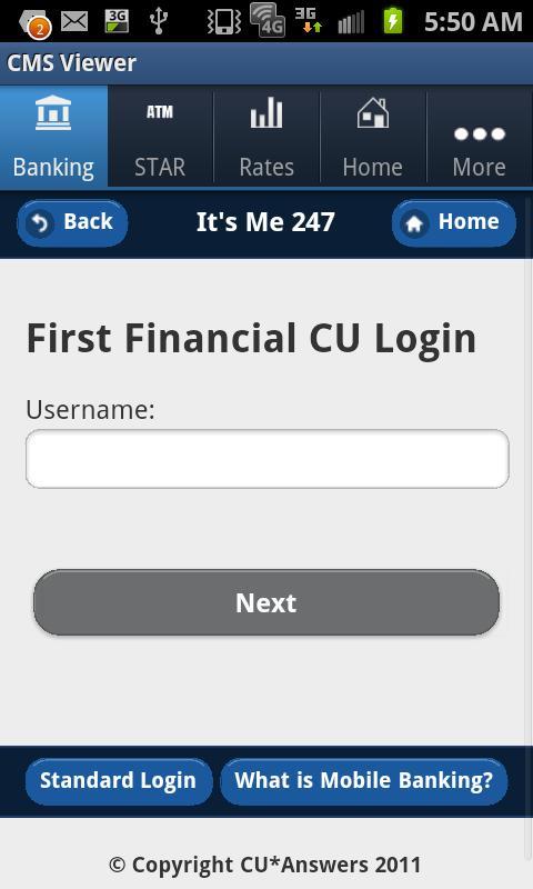 First Financial Credit Union截图1