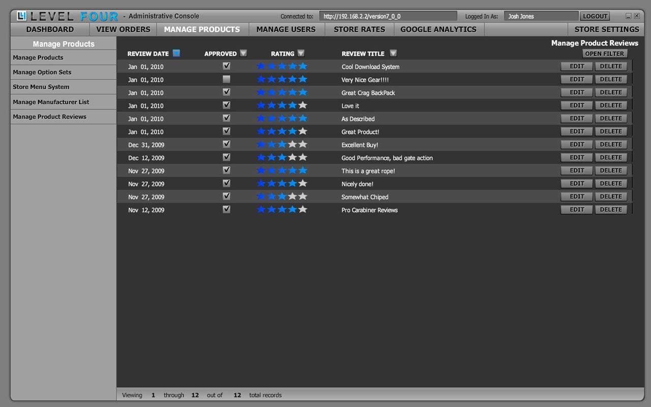 L4 Admin Console (Tablet...截图1