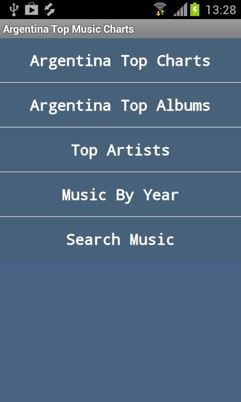 Argentina Top Music Char...截图7