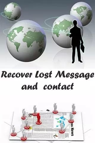 Recover Lost message &amp; contact截图1