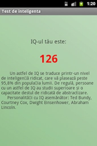 Test de inteligenta in romana截图3