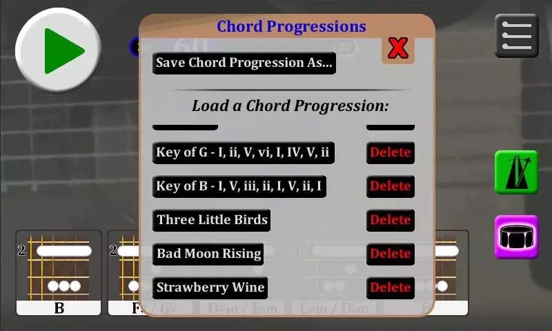 Chord Progression Studio Free截图1