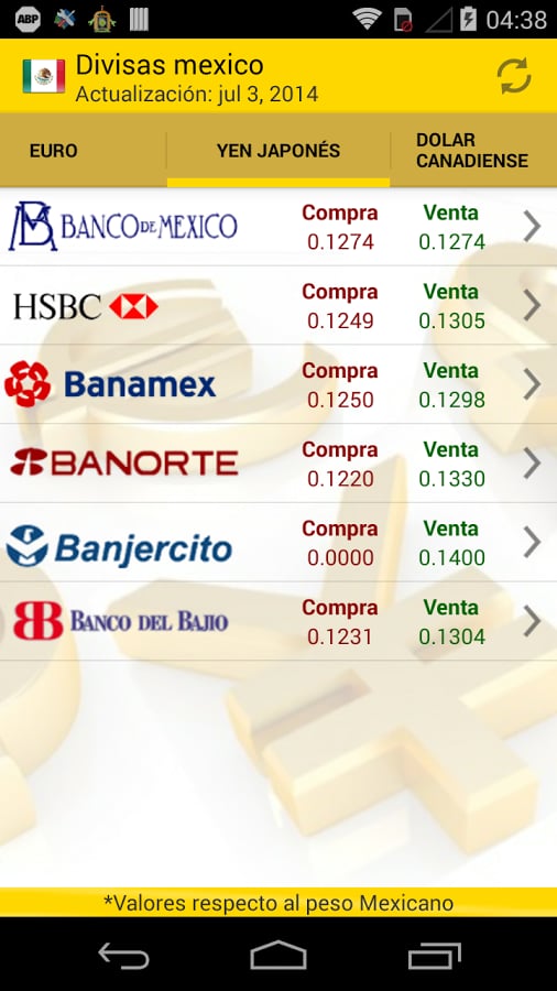 Divisas en mexico截图1