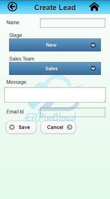 ERP-in-Cloud CRM App截图2