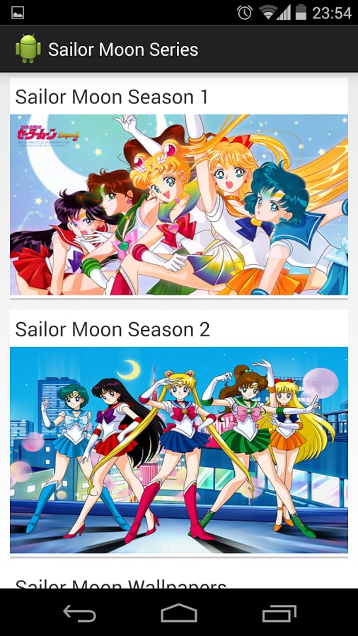 Sailor Moon Series Free截图2