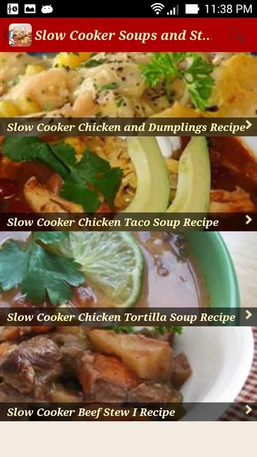 Crock Pot Slow Cooker Re...截图4