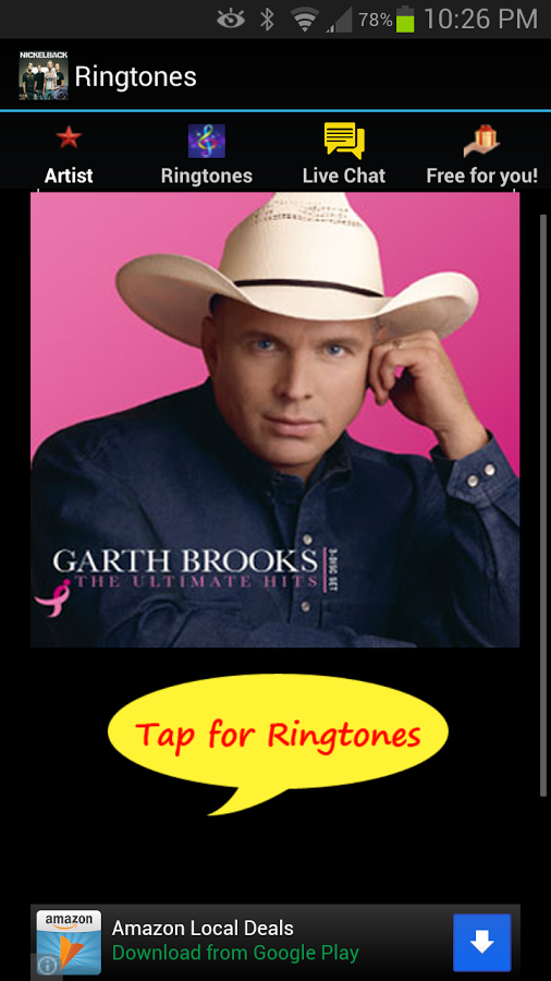 Best Garth Brooks Ringto...截图3