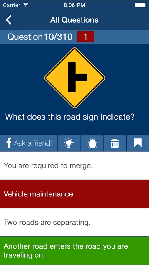 Arizona DMV Permit Test ...截图2