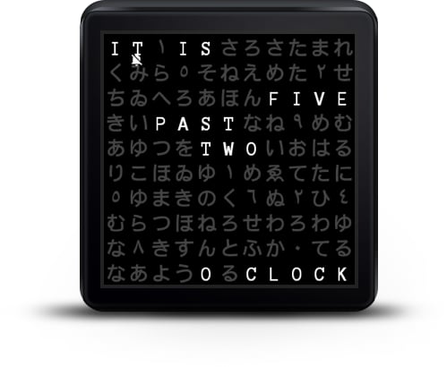 Wordclock Watchface for ...截图2