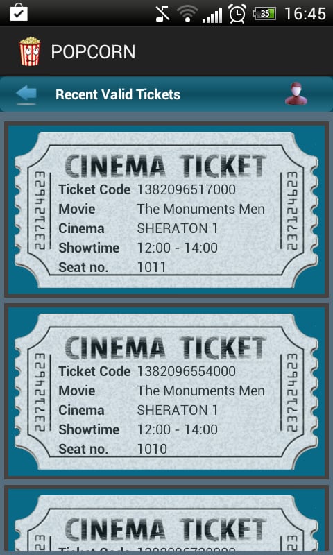 Cinema Mobile Ticketing截图4