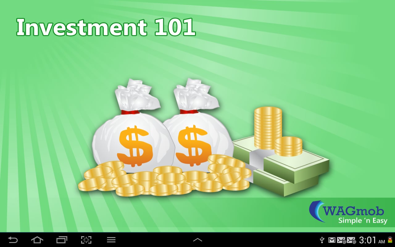 Investment 101 by WAGmob截图8