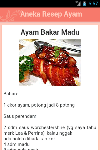 Resep Masakan Ayam截图5