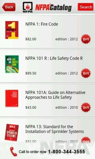 NFPA Catalog截图3