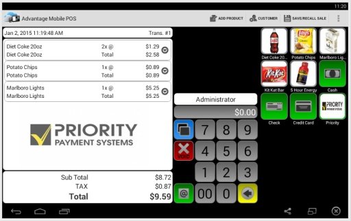 Advantage Mobile POS Lite截图6