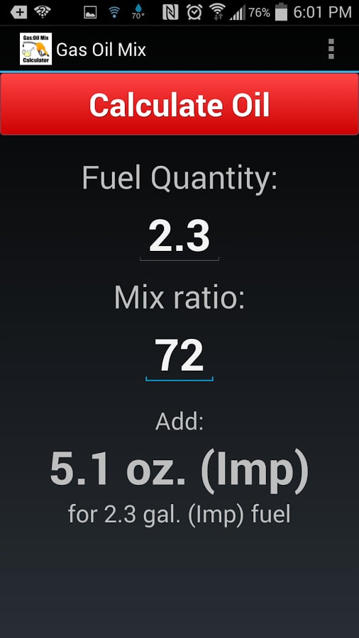 Gas Oil Mix截图2