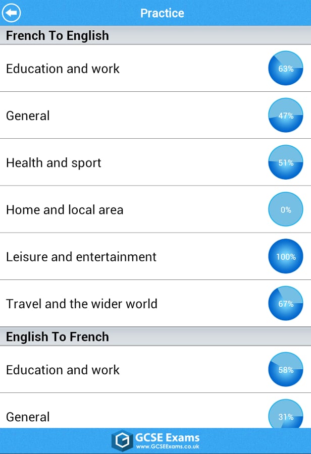 GCSE French Vocab - OCR ...截图10