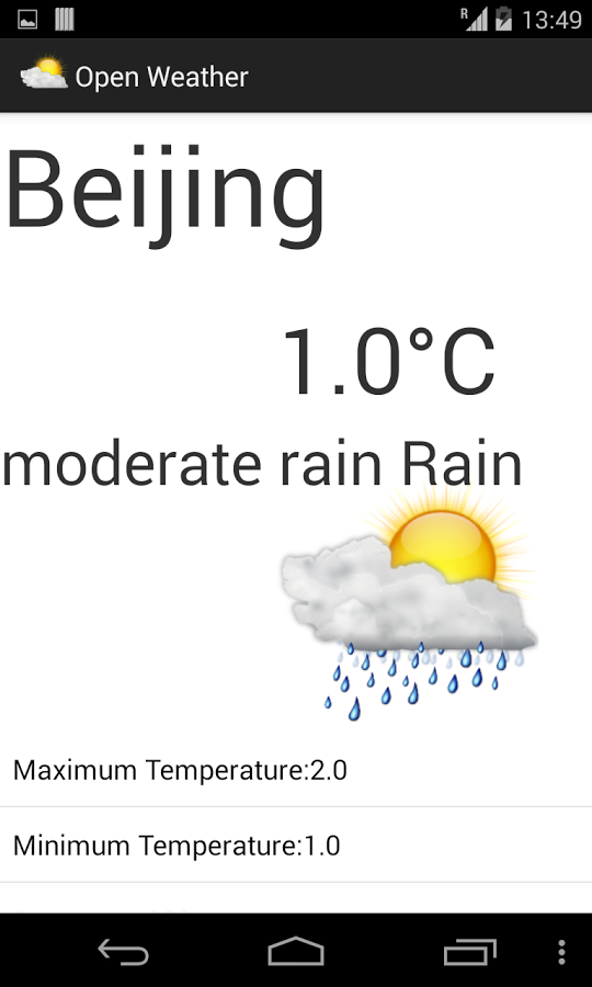 Weather Droid截图1