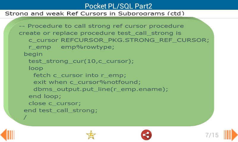 Pocket PLSQL Part 2截图3