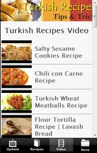 Recipe : Turkish Food (FREE)截图2